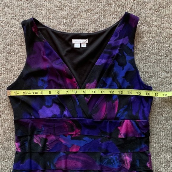 London Times Bandage style Sheath Dress - Size 10 - Picture 8 of 9